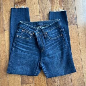 J. Crew Dark Blue Skinny Jeans